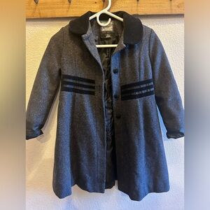 Vintage girls pea coat